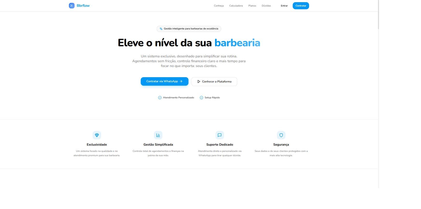 Prévia do projeto Bbr Flow