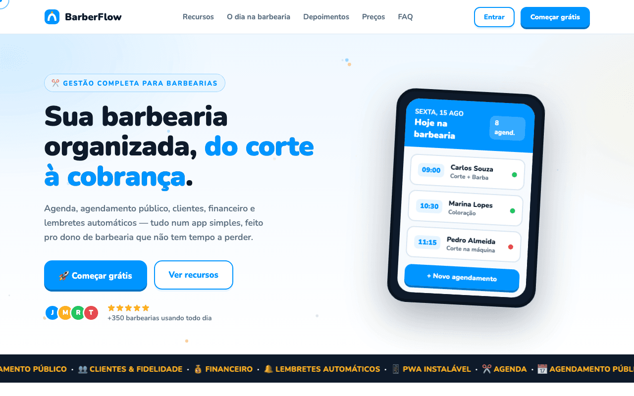 Prévia do projeto Bbr Flow